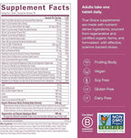 True Grace One Daily Women’s Multivitamin 40+ Fermented Minerals, Organic Adaptogens & Mushrooms Energy, Immune, Bone Support - Non-GMO - Iron, Gluten & Soy Free - 90 Vegan Tablets