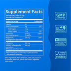Nello Supercalm Powdered Drink Mix Tub, Cortisol Reducer* and Sleep Aid Supplement, L Theanine, Ksm-66 Ashwagandha, Magnesium Glycinate, Vitamin D 3, No Sugar, Non GMO, 30 Ct, Strawberries & Cream