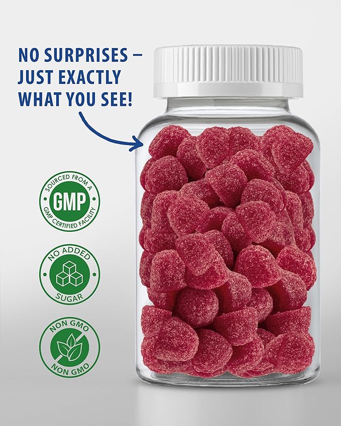 Zinc Gummies for Kids - Chewable Zinc Gummy Supplement for Children Immune Support - Low Sugar Natural Antioxidant Non-GMO Vitamin Chewables for Toddlers & Teens - 2Pack