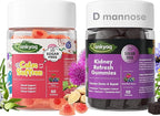 Q'ankyaq D mannose Gummies for Women, Kids Saffron Gummies, Saffron Supplements for Kids (3 yrs+)