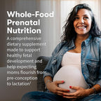 Garden of Life Organics Prenatal Multivitamin with Folate, B6, B12, D3 & Iron – Prenatal Vitamins for Women with Energy Metabolism Support for Healthy Fetal Development, Non-GMO, Vegan, 30 Servings