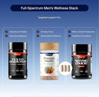 Snap Supplements Big Boy Bundle, Includes Prostate Health with Saw Palmetto for Men, Testo Booster for Men & Nitric Oxide Booster, 90 Capsules Each