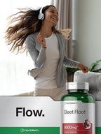 Horbäach Beet Root Powder Capsules | 320 Pills | Non-GMO, Gluten Free Formula | High Potency Herbal Extract Supplement