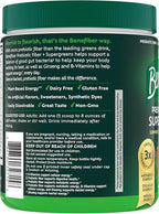Benefiber Prebiotic GLP-1 Friendly Fiber + Supergreens Dietary Supplement Powder, Watermelon Lemonade Flavor, 8.8 oz (250g)