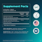 Magnesium Glycinate 400mg High Absorption Capsules with Quercetin | Quality Sleep, Relaxation & Muscle Health Supplement for Women and Men | Chelated Magnesium 120 Count (Pack of 2) | Easy to Swallow