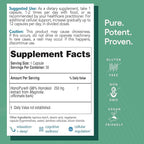 EcoNugenics HonoPure Magnolia Bark Extract – 98% Pure Honokiol Supplement Helps with Brain Function, Sleep Aid, Stress Relief & Overall Mood – Nootropic with GABA & Antioxidant Support – 30 Capsules