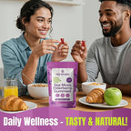TrueSeaMoss Sea Moss Elderberry Gummies for Adults & Kids – with Burdock Root, Bladderwrack – 60 Gummies (Pouch May Vary)