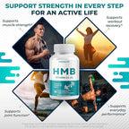 Liposomal HMB with Vitamin D3, K2 - Support Muscle Mass, Recovery