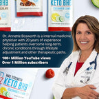 Dr. Boz - K2+D3 Capsules, 66 Servings - Vitamin D3 K2 Supplement with BioPerine - Bone & Heart Health - Enhanced Absorption - Quality Tested - Made in The USA - 5000iu (D3) - 400iu (K2) - Self Care