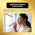 Cocó March N.M.D Liquid Vitamin B Complex with B1, B2, B6, B12 & Vitamin C – Energy, Metabolism & Immune Support – Vitamins for Women & Men – Vegan, Gluten Free, Soy & Dairy Free – 2 Fl Oz (59 mL)