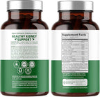 Number One Nutrition N1N Premium D-Mannose [1350mg] with Cranberry & Hibiscus and Kidney Cleanse [21 Potent Herbs] with Cranberry Extract, Astragalus, Uva Ursi, 2 Pack Bundle