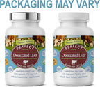 Perfect Supplements – Perfect Desiccated Liver – 120 Capsules – Undefatted Beef Liver – Natural Source of Protein, Iron, Vitamins A & B – 3 Pack