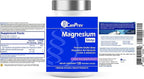 CanPrev Magnesium Bisglycinate Chelated + GABA & Melatonin, 120 Veg Caps, 120-Day Supply, Support Restful Night, Muscle Function, Promote Relaxation & Balanced Sleep-Wake Cycle, Vegan, No GMO & Gluten
