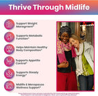 StrongHer Premium Weight Release - Menopause Weight Support for Women 40+, Helps Reduce Cravings, Support Metabolism & Steady Energy