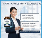 Wellotrix Potassium Citrate 1600 mg – 120 Vegan Capsules – Electrolyte Balance, Kidney Support, Urinary pH Health – Non-GMO, Gluten-Free, Made in USA – Vegan Formula