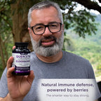 Gade Nutrition Quercetin with Bromelain & Elderberry | Quercetin with Vitamin C and Zinc | Zinc Quercetin 500mg with Vitamin D3 | Daily Immune Support Supplement - 6 Months Supply