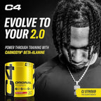 Cellucor C4 Original Pre Workout Powder Fruit Punch | Vitamin C for Immune Support | Sugar Free Preworkout Energy for Men & Women | 150mg Caffeine + Beta Alanine + Creatine | 30 Servings