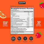 Airborne 500mg Vitamin C + Zinc Immune Support Supplement Gummies for Kids, Assorted Fruit Flavor, Gluten Free Crafted Blend with Powerful Antioxidants Vitamins C & E, 63 Gummies