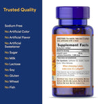 Puritan's Pride Premium Lutigold™ Lutein Carotenoid 40 mg with Zeaxanthin for Men and Women, Dietary Supplement for Eye Health Support, 2 Month Supply, 60 Easy-to-Swallow Softgels