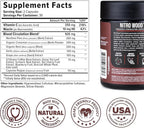 InnoSupps Nitro Wood - Supports Healthy Blood Flow | Nitric Oxide Supplement | Natural Immune Support | (60 Vegetarian Capsules)