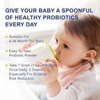 Life-Space 60 Grams, for 0-36 Month Baby, 7.5 Billion CFU & Multi Strain, Balance Microflora, Supports Digestive Health & Nutrient Absorption & Immunity, No Refrigeration Probiotic Powder for Baby