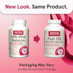 Jarrow Formulas® EPA-DHA Balance®, 1,200 mg Omega-3 Fatty Acids for Cardiovascular Support, 120 Softgels, 60 Day Supply