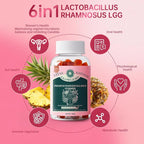 Premium Feminine Balance Gummies for Women - pH Balance & Wellness Support with Hawaiian Pineapple, Vegan Gluten-Free Supplement Vaginal Probiotic 120 Count