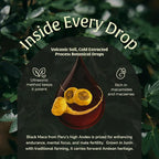 Black Maca Extract 50ml – Andean Plant-Based Ingredient for Endurance, Focus & Vitality | Traditionally Used for Generations | Vegan, Non-GMO Clean Maca Root Drops – 60 Servings