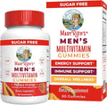 MaryRuth's Multivitamin Gummies for Men | Vitamin A, C, D, E, B6, B12, Biotin, Zinc | Energy Metabolism | Immunity | Bone Health | Cellular Health | Vegan | Non-GMO | Gluten & Sugar Free | 60 Count