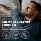 Bronson Apigenin 50mg Apium Graveolens Once Daily Formula, 90 Vegetarian Capsules