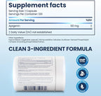Liposomal Apigenin Supplement | 4-Month Supply Apigenin (Chamomile Flavonoid) | Supports Sleep & Calm | Sunflower Phospholipid Liposomes for Enhanced Absorption – 50mg Capsules (120 Count)