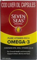 Seven Seas Cod Liver Fish Oil 500 Capsules