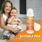 VAL Magnesium Roll-On for Kids | Gentle Zechstein Magnesium Chloride | Relaxation for Daytime & Bedtime | Calm & Mood Support | with Chamomile, Shea Butter & Essential Oils | USA Made | 3oz