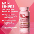 Love Wellness Good Girl Probiotics | Women’s Vaginal Health & pH Balance Supplement | 9-Strain Probiotic for Urinary Tract, Yeast, Odor & Immune Support | Gluten-Free (60-Day Supply)