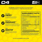 C4 Original Pre-Workout Powder For Endurance, Focus & Performance with 150mg Caffeine, Beta-Alanine, Creatine, Sugar Free Pre-Workout for Men & Women, 30 Servings, Grape