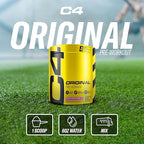 C4 Original Pre Workout Powder Pink Lemonade Vitamin C for Immune Support Sugar Free Preworkout Energy for Men & Women 150mg Caffeine + Beta Alanine + Creatine 60 Servings