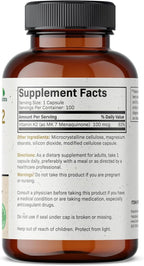 Futurebiotics Vitamin K2 as MK-7 100 mcg, Supports Strong Bones - Non-GMO, 100 Vegetarian Capsules