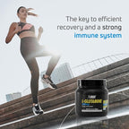 L-Glutamine Premium Powder - 6,000 mg per Serving for Muscle Recovery - Unflavored, Vegan, Non-GMO, Gluten-Free, Dairy-Free, 60 Servings for Improved Performance and Faster Recovery