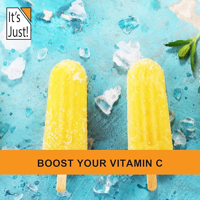 It's Just! - Vitamin C Powder, 100% Pure L-Ascorbic Acid, Food Grade, Immune Support, Homemade Cosmetics (11oz)