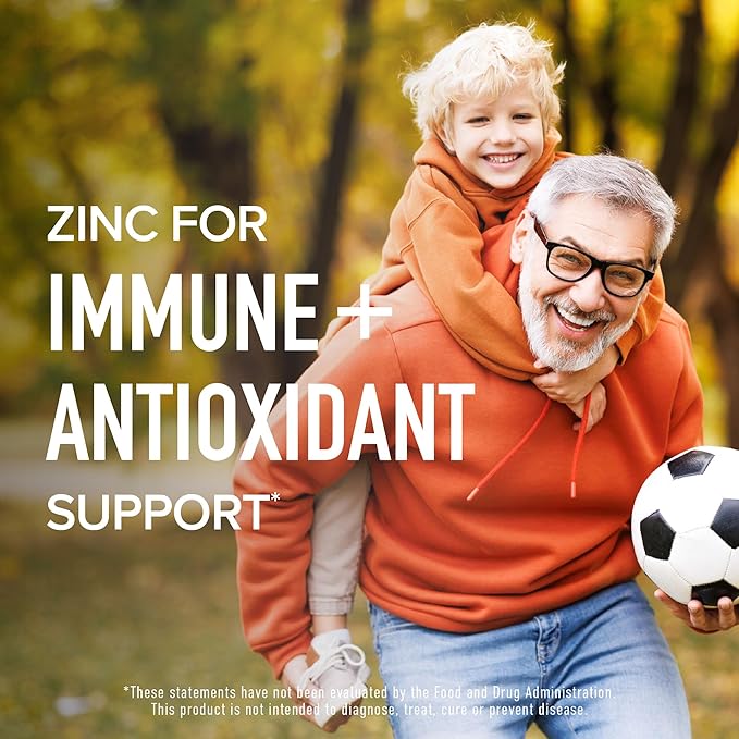 Zinc Supplement Microbeadlets with Copper for Immune Support | Highly Absorbable Zinc Bisglycinate & Orotate with 2mg Chelated Copper + Vitamin B6 | Vegan, Gluten-Free | 60 Capsules (2 Month Supply)