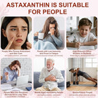 Astaxanthin 12mg,240 Softgels,Premium Astaxanthin Antioxidant Supplements,Supports Eye,Skin,Immune,Internal Circulation,Non-GMO, Gluten Free, No Soy-8 Month Supply