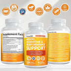 PrimeMD 19-in-1 Extra Strength Peruvian Maca Root Capsules - 9125 mg Ashwagandha Supplements with Fenugreek and Ginseng for Mood, Hormone and Performance Support (120 ct) (2-Pack)