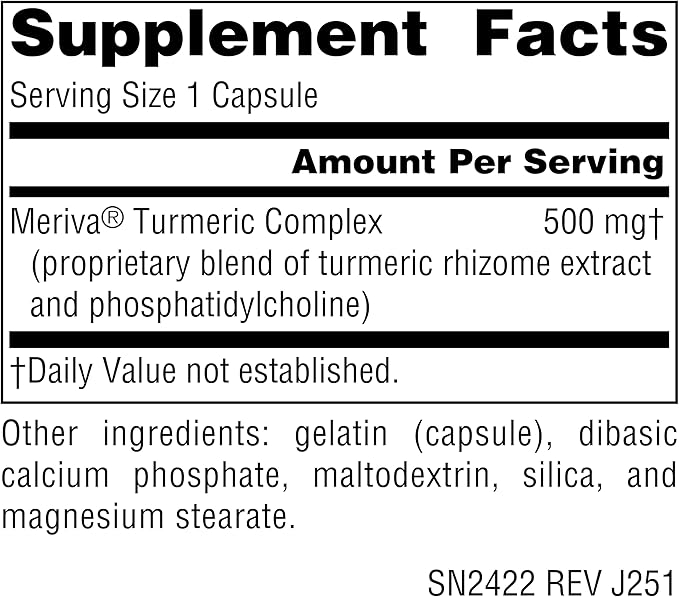 Source Naturals Turmeric with Meriva - 500mg, 30 Capsules