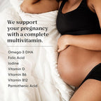 One A Day Prenatal Vitamins for Women Gummies- Pregnancy Vitamins for Women with Folic Acid, DHA, Iodine, Prenatal Gummies, Iron-Free, 60 Ct