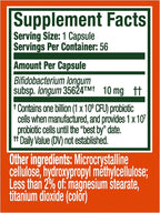 Align Probiotic, 24/7 Digestive Support*§,Probiotics for Women and Men,Probiotics for Digestive Health,Men and Womens Probiotic Capsules Help Relieve Occasional Bloating & Gas*,56 Capsules,(Pack of 2)