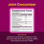 CurcuminRich Joint Curcumizer by Natural Factors, Support Healthy Joints, Heart and Natural Inflammatory Response with White Willow, 60 capsules (30 servings)