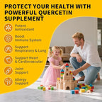 (2 Pack) Liposomal Quercetin with Bromelain Liquid Drops for Kis & Aldult- Higher Absorption, Quercetin Supplements 700mg w. Bromelain Elderberry Zinc Vitamin C for Immune, Heart, Antioxidant Support