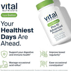 Hyperbiotics Vital Nutrients Pro-15 Advanced Probiotics for Women and Men | 15 Strains + Kiwifruit | Clinically Studied Daily Probiotics for Digestive Health, Gas, & Bloating | 60 Vegan Tablets