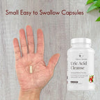 Uric Acid Cleanse – Supports Kidney, Liver, Gallbladder & Urinary Tract Health, Advanced Herbal Formula - 60 Capsules