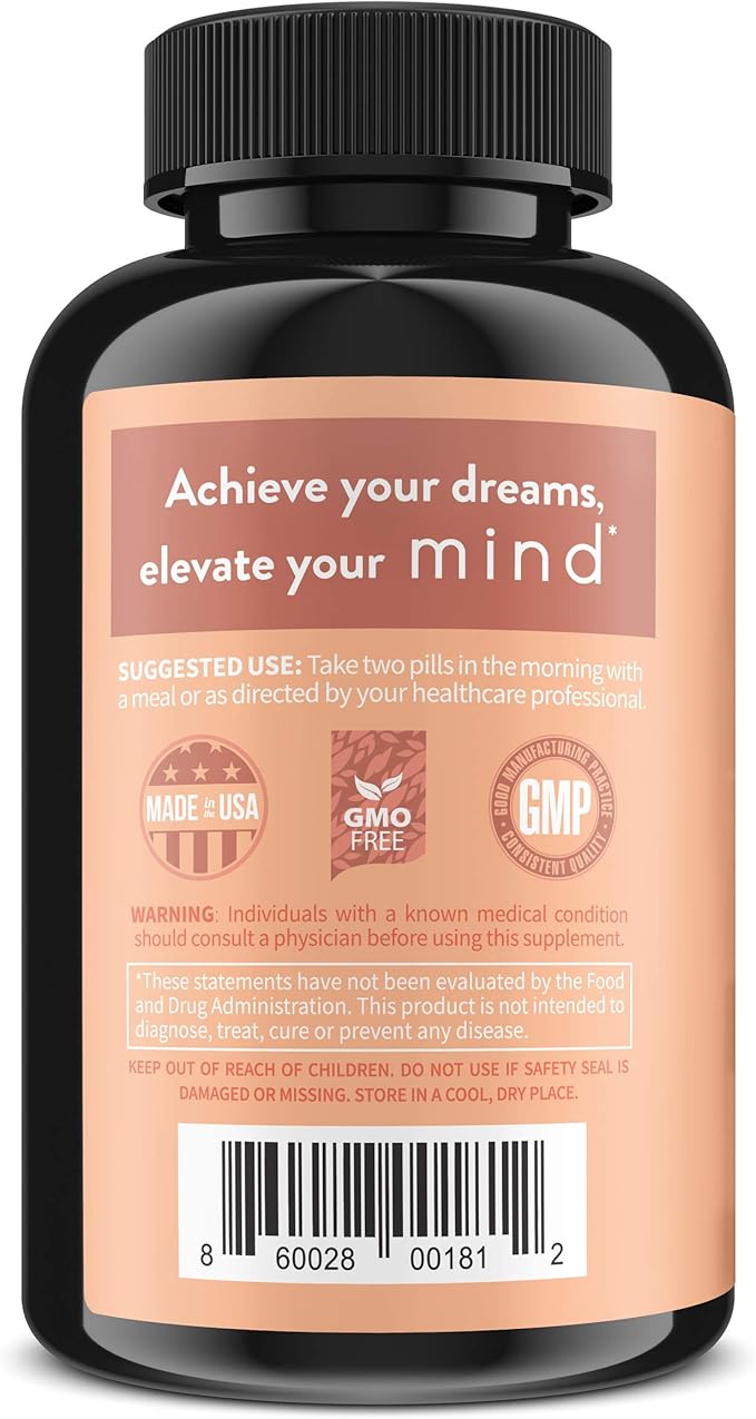 WellPath Mind Brain Supplement for Memory and Focus with Lion's Mane and Soothe Cortisol Manager with KSM-66® Ashwagandha & L-Theanine